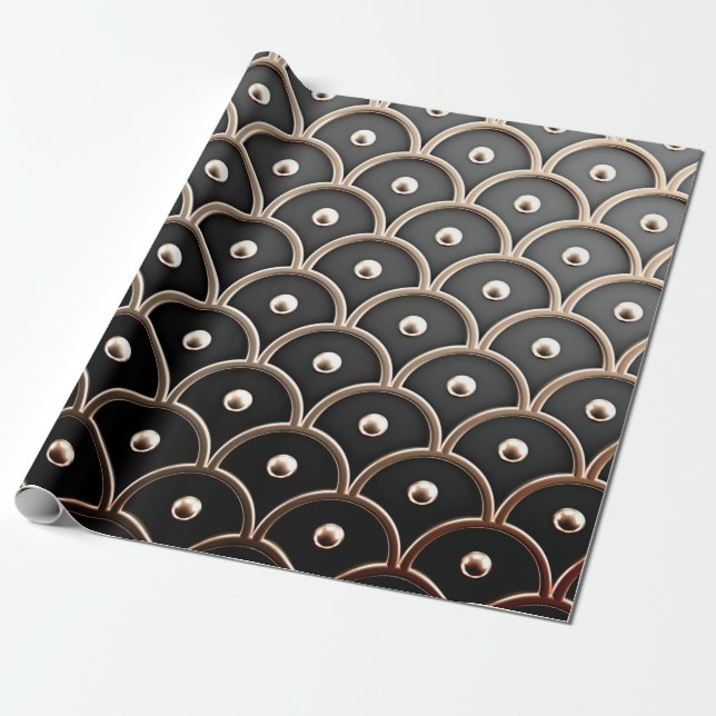 Interior pattern, architectural background. wrapping paper (Unrolled)