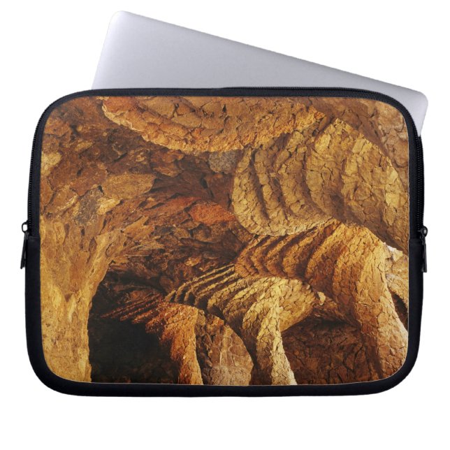 Interior vault (stone) laptop sleeve (Front)