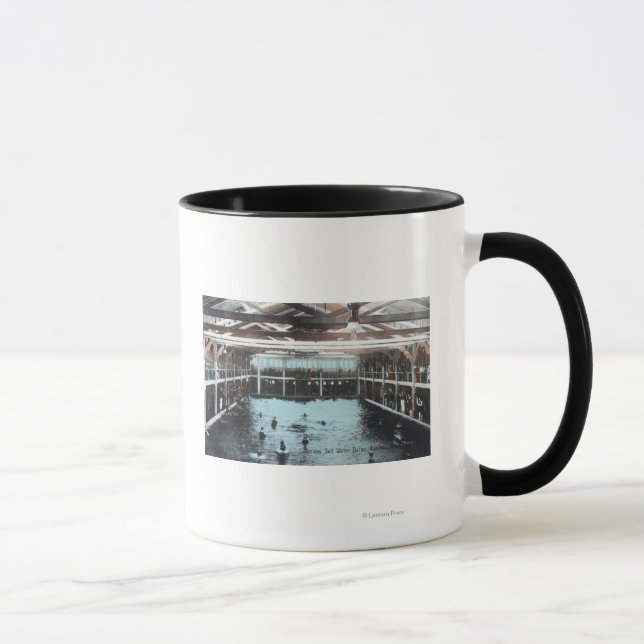 Interior View of Nerides Salt Water Baths Mug (Right)