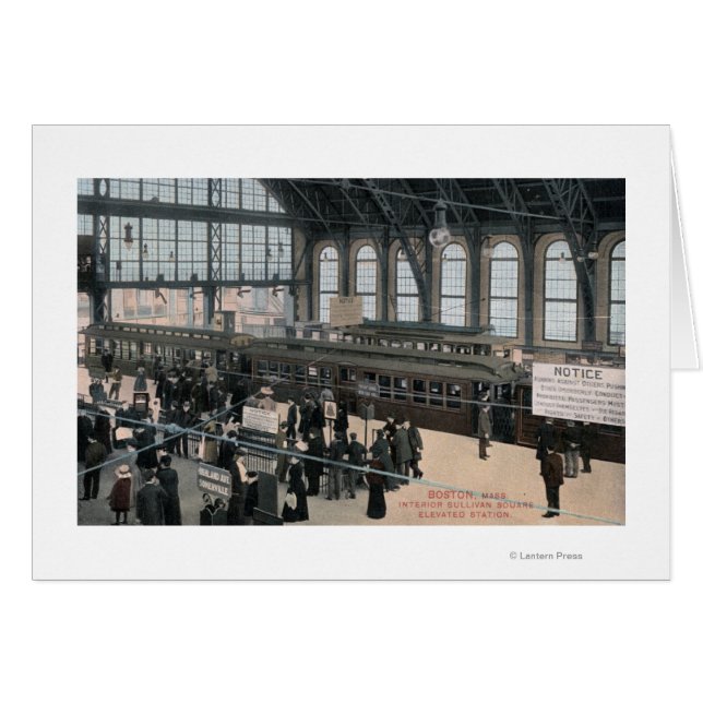 Interior View of Sullivan Square Station (Front Horizontal)