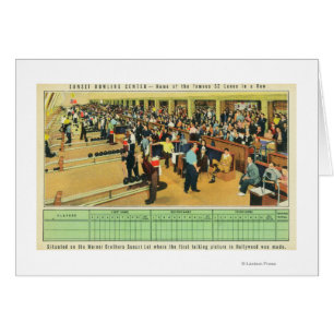 Interior View of Sunset Bowling Centre