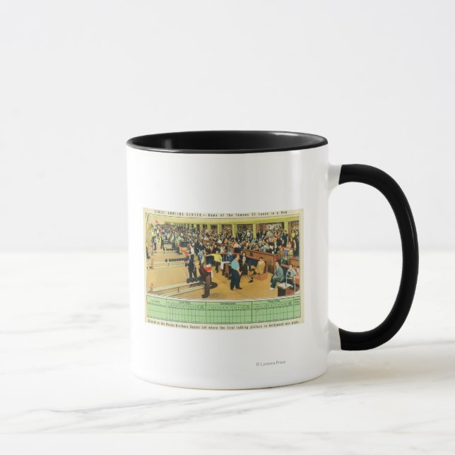 Interior View of Sunset Bowling Centre Mug (Right)