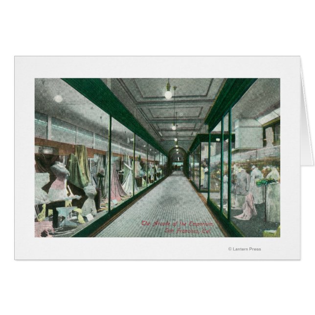 Interior View of the Arcade of the Emporium (Front Horizontal)