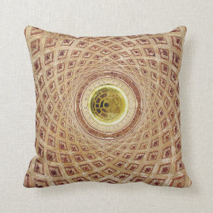 Interior view of the Cupola in the Chapel Throw Pillow