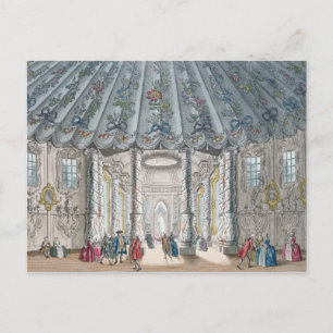 Interior View of the elegant music room Postcard