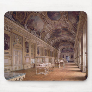 Interior view of the Galerie d'Apollon Mouse Pad