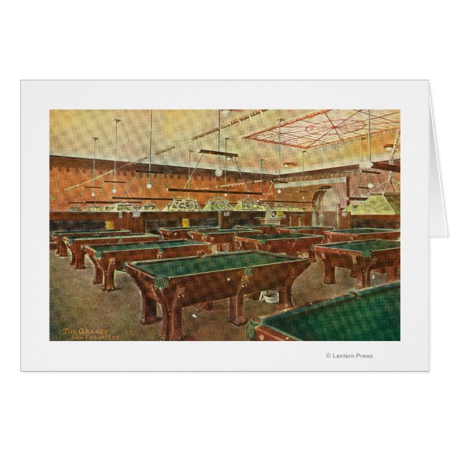 Interior View of the Graney Pool Hall (Front Horizontal)