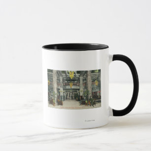 Interior View of the Hotel Rochester Lobby Mug