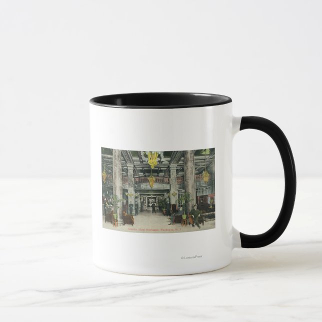 Interior View of the Hotel Rochester Lobby Mug (Right)