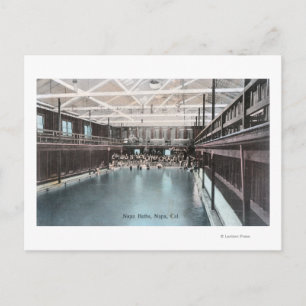 Interior View of the Napa BathsNapa, CA Postcard