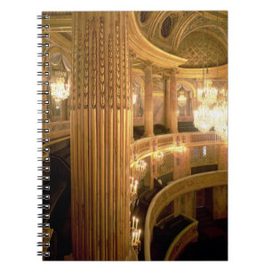 Interior view of the Opera House looking towards t Notebook