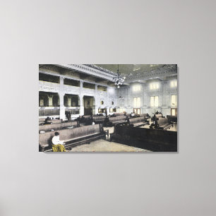 Interior View of Union Station Canvas Print