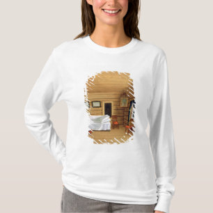 Interior with a seated woman T-Shirt
