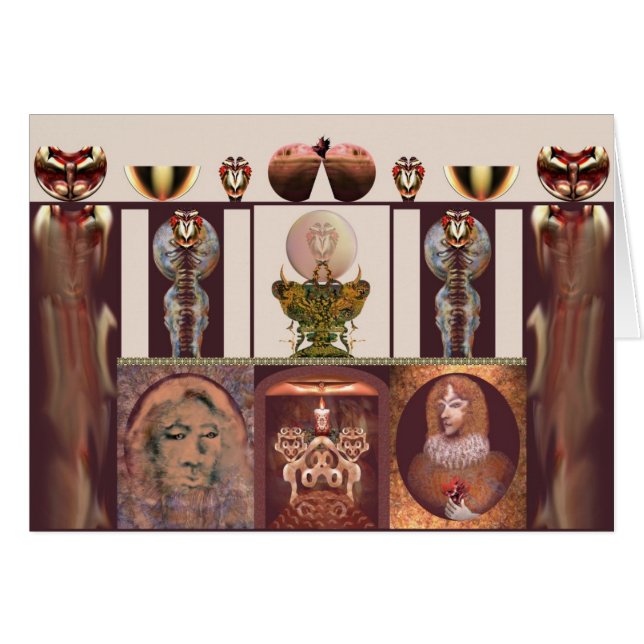 Interior with flame by Anjo Lafin (Front Horizontal)