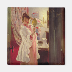Interior with the Artist's Wife, 1889 Magnet