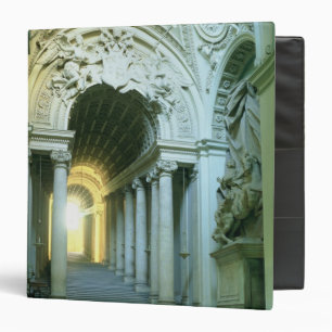 Interior with view of the staircase binder