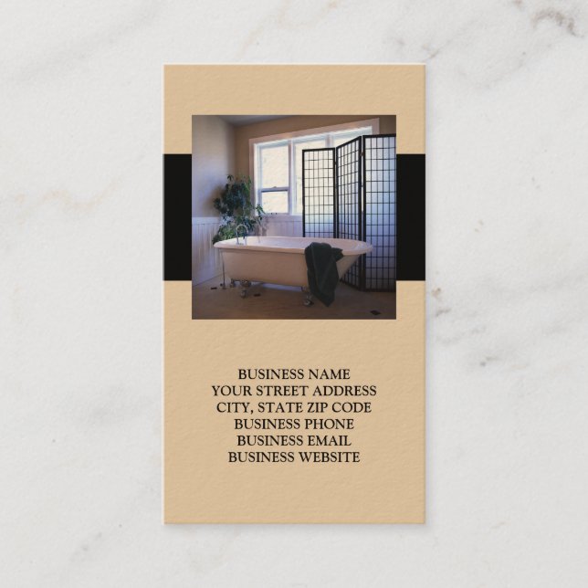 Interiors or Staging Business Cards (Front)