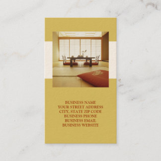 Interiors or Staging Business Cards