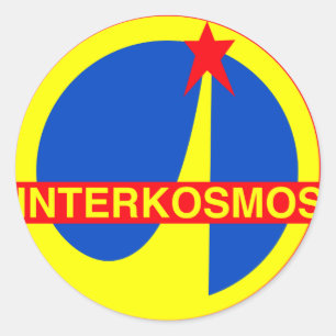 Interkosmos Classic Round Sticker