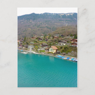 Interlaken, the view from the bridge postcard