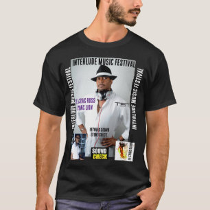 INTERLLUDE  MUSIC FESTIVAL  Basic Dark T-Shirt