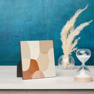 Interlocking Earth Tones Plaque