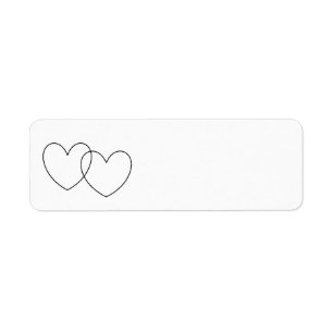 "Interlocking Hearts"  Labels