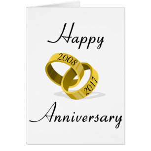 Interlocking Rings - Engraved custom Wedding Date