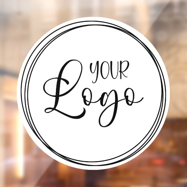 Interlocking Rings for Your Business Logo Window Cling (Sheet 2)