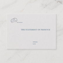 Interlocking Rings- Minimalist Wedding Enclosure