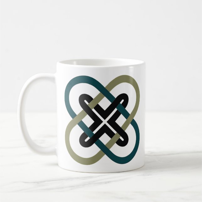 Interlocking X Classic Mug (Left)