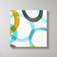 Interlocking Yellow & Blue Circles