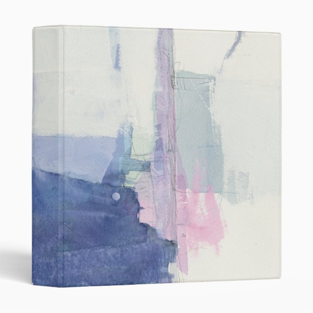 Interlude | Abstract In Blue Binder (Front/Spine)