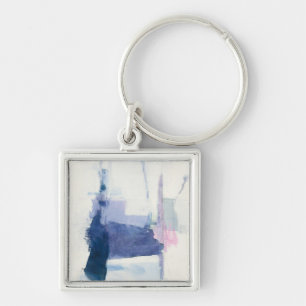 Interlude   Abstract In Blue Keychain