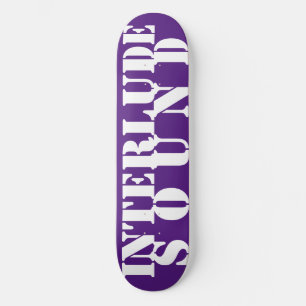 INTERLUDE SOUND  8 1/2" Skateboard Deck