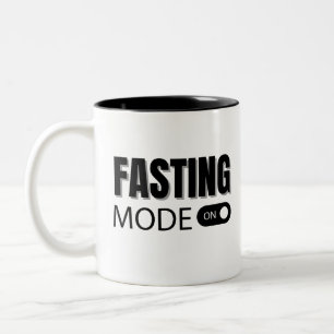 Intermittent Fasting Mode On Keto Diet Weight Loss Two-Tone Coffee Mug
