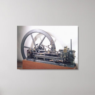 Internal combustion engine canvas print