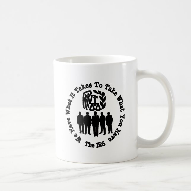 Internal Revenue Service Coffee Mug (Right)