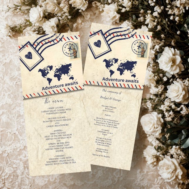 International Adventure Rustic Destination Wedding Program (Creator Uploaded)