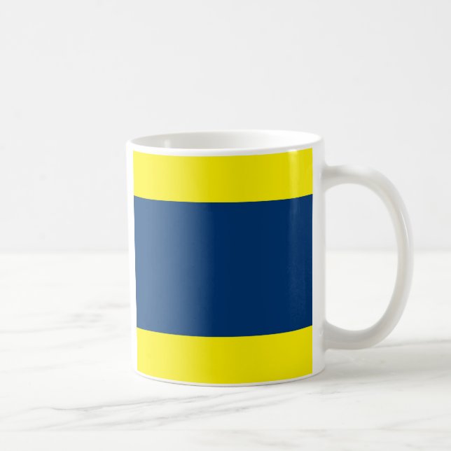 International Alphabet Flags D Coffee Mug (Right)