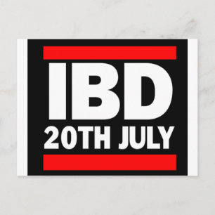 International Boombox Day - 20th July Postcard