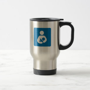 international breastfeeding symbol travel mug