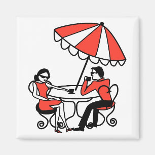 International Cafe Magnet