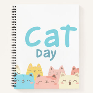 International Cat Day Notebook