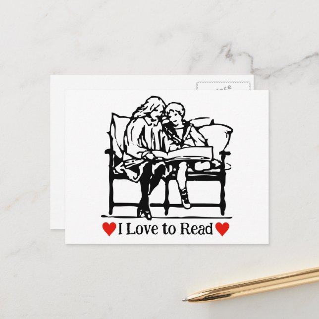 International Children's Book Day Postcard (Front/Back In Situ)