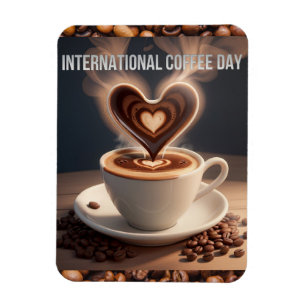 International Coffee Day Magnet