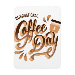 International Coffee Day Magnet