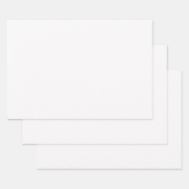 International Coffee Drinks Personalized Modern Wrapping Paper Sheet (Set)