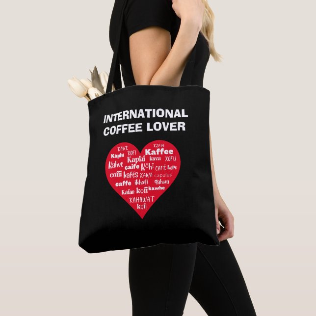 INTERNATIONAL COFFEE LOVER TOTE BAG (Close Up)