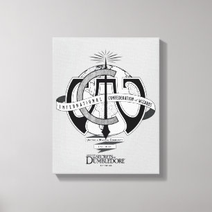 International Confederation of Wizards Logo Canvas Print